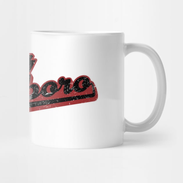 Jonesboro Retro Swash (Red) by rt-shirts